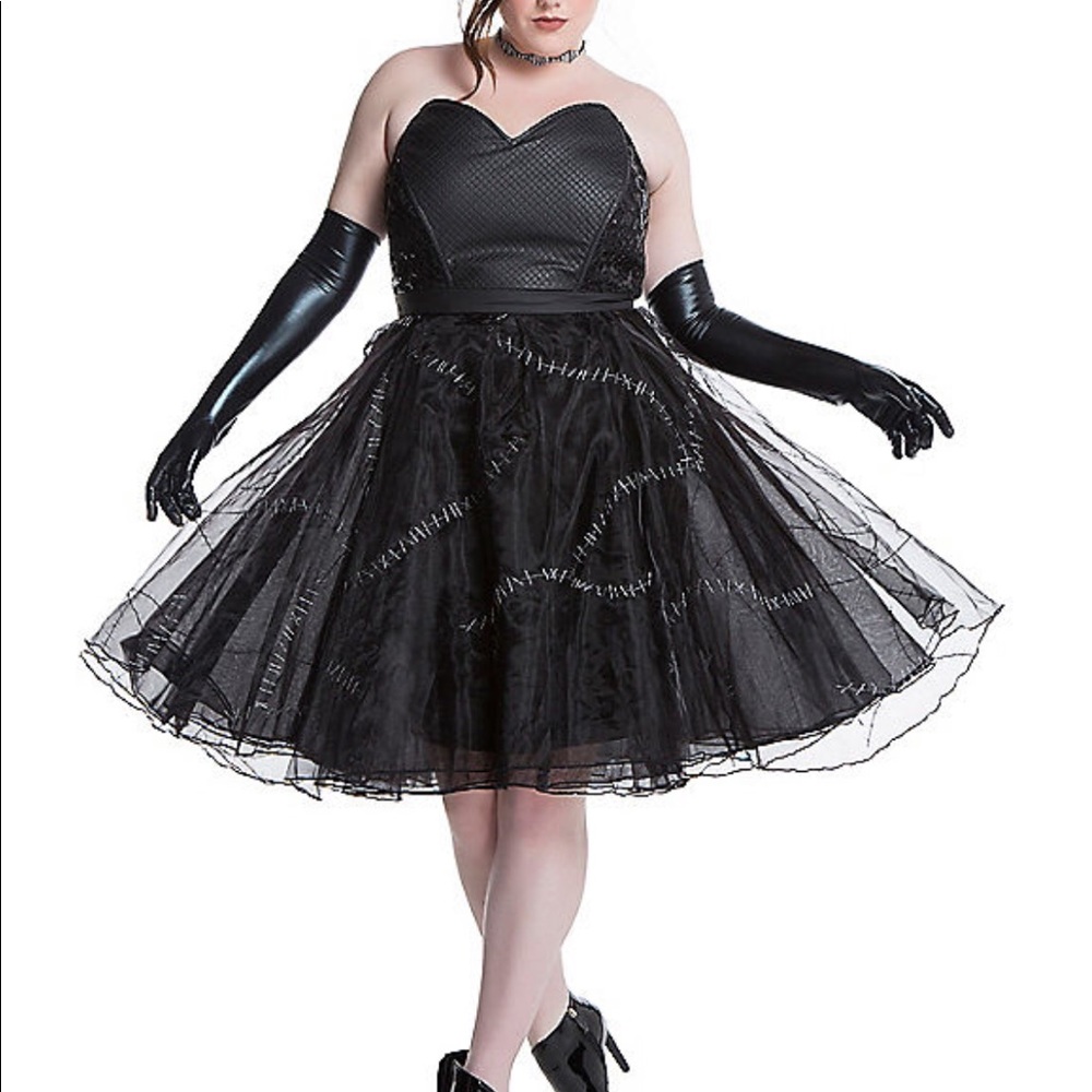 Torrid DC Formal Catwoman dress